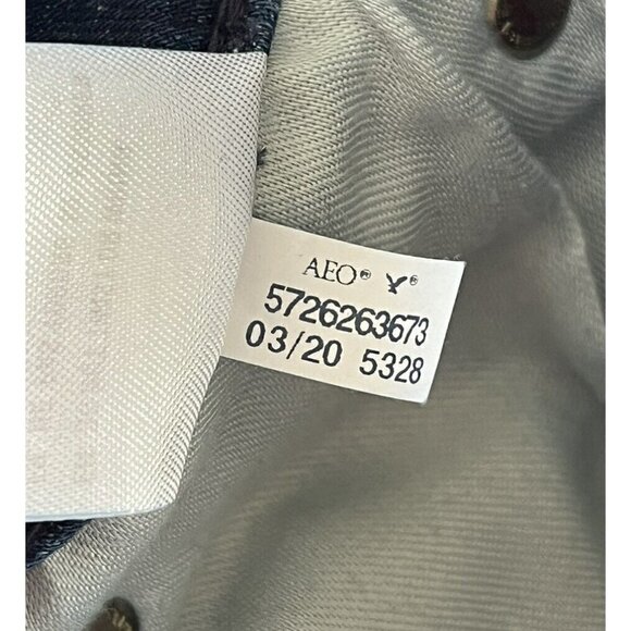 American Eagle Next Level Airflex Skinny Blue Jeans Men's Size 26  X 26.5 - Picture 7 of 10